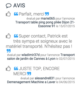 avis utilisateurs trouve ton transport